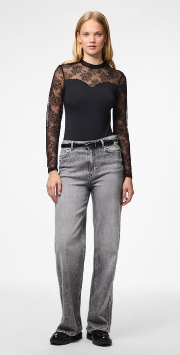 Image du produit Pieces Pcmilly Ls Lace Bodystocking Noos (XXL)