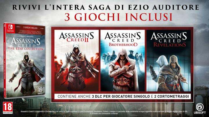 Image du produit Ubisoft Assassin's Creed Ezio Collection (Code in a Box) (Switch)