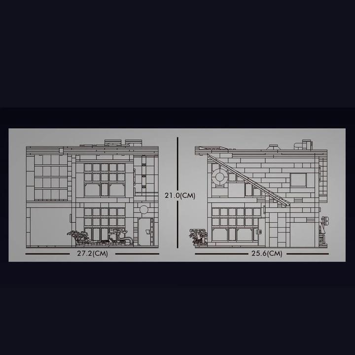 Actual product image Mould King Coffee house