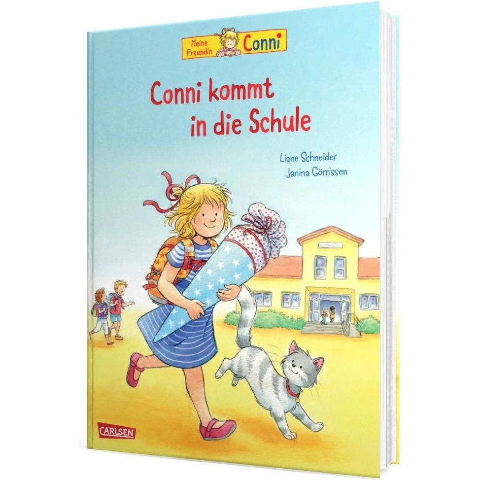 Thumbnail - Conni-Bilderbücher: Conni kommt in die Schule (Neuausgabe), Kinderbücher von Liane Schneider