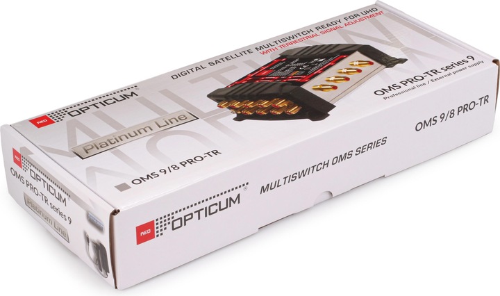 Actual product image Opticum Multiswitch OMS 9/8 PRO-TR (Multi switch)