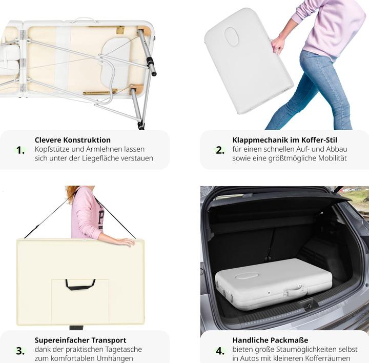 Image du produit tectake Table de massage