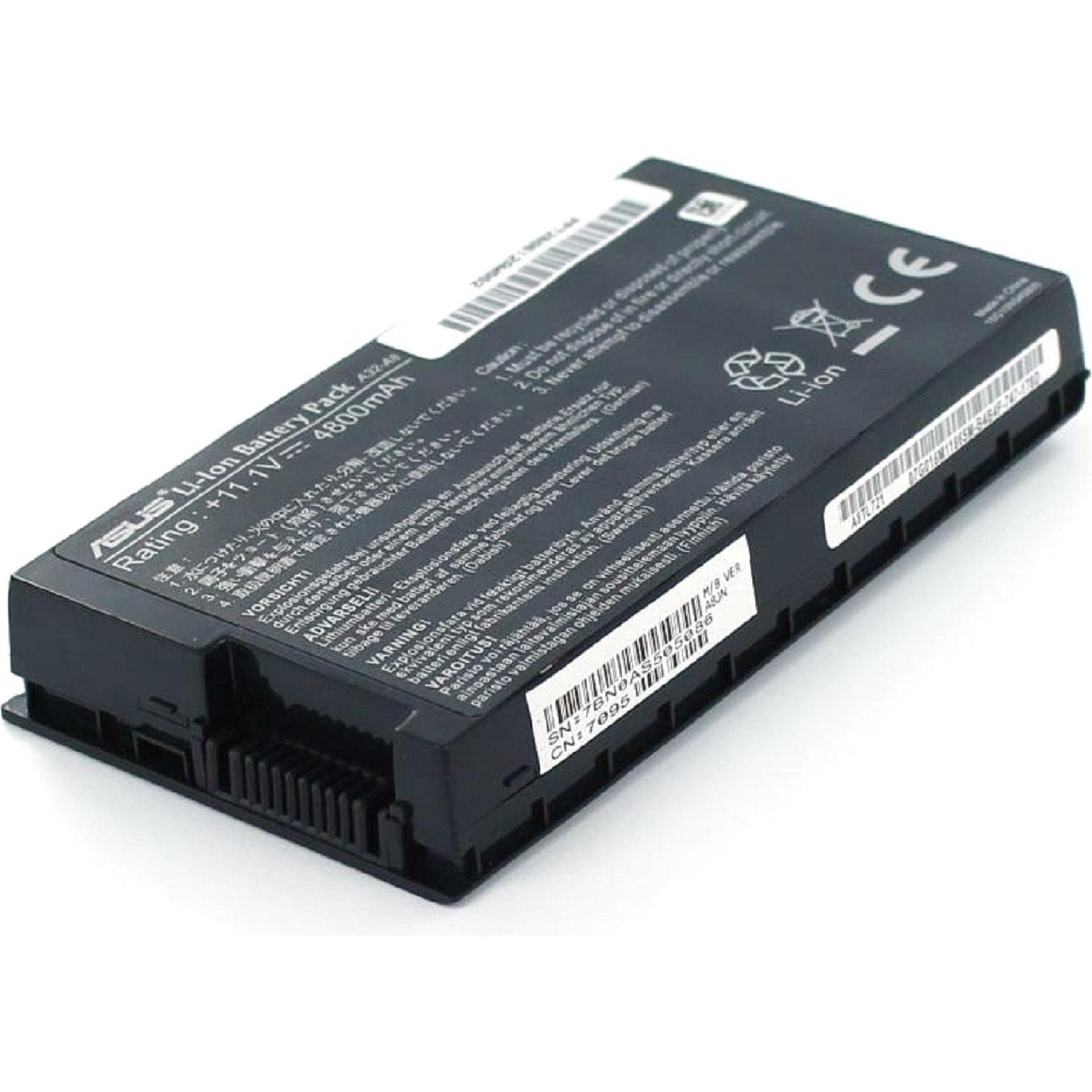 ASUS Original Akku für A8JS (4800 mAh), Notebook Akku, Schwarz