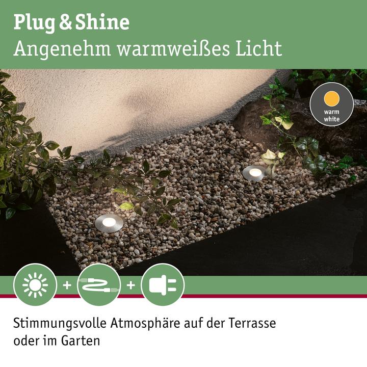 Produktbild Paulmann Outdoor Plug & Shine Floor Mini Starterset (95 lm, IP65)