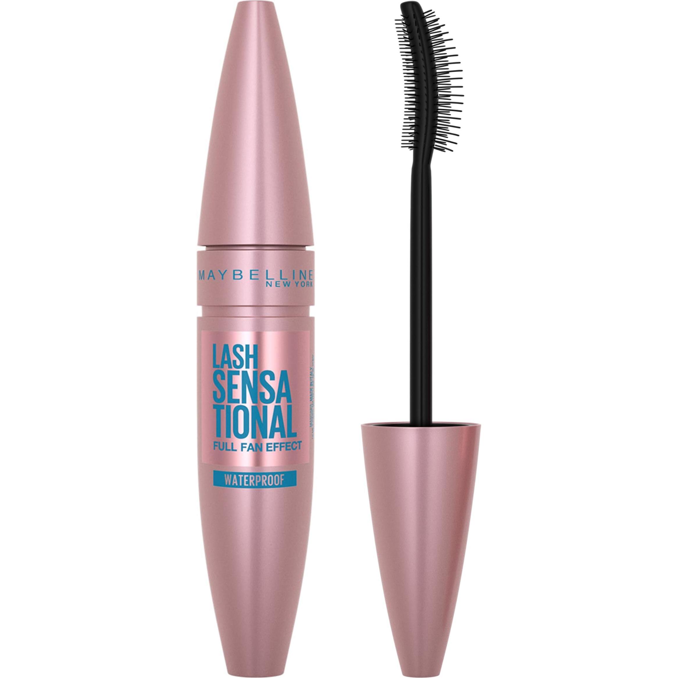 Maybelline New York, Mascara, Sensationele wimpers (1 Zeer Zwart)