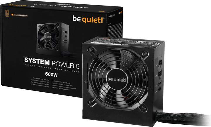 Productafbeelding be quiet! Systeemvermogen 9 (500 W)