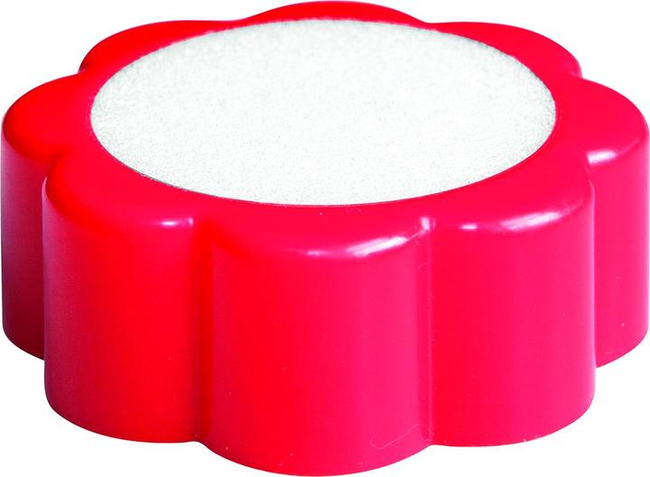 Office Products Sponge finger water damper, red