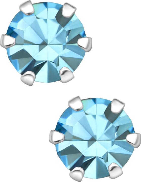 Immagine prodotto Maxte Silberne Runde 5 mm mit Kristallen (Argento, Argento 925)