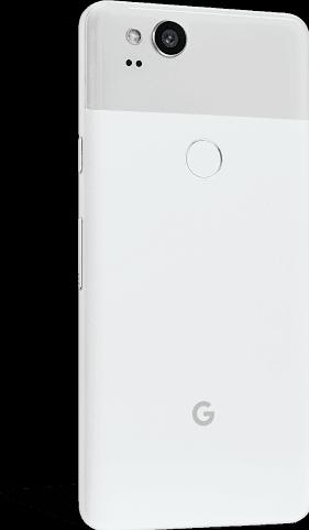 Actual product image Google pixel 2 (128 GB, Clearly White, 5", Single SIM, 4G)