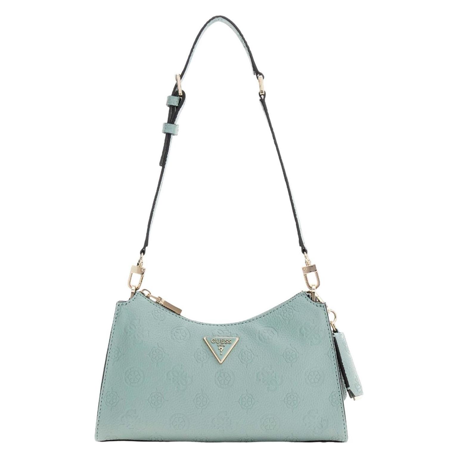 Guess, Damen, Handtasche, Cresidia Ii Top Zip Shoulder Bag, Grün