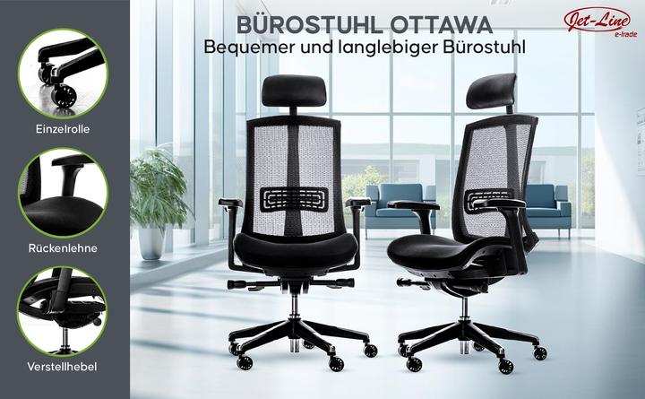 Produktbild Jet-Line Buerostuhl OTTAWA