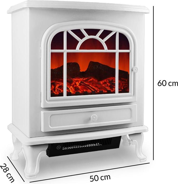 Actual product image Monzana Electric Fireplace (60 x 28 x 50 cm)