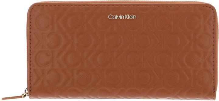 Actual product image Calvin Klein CK Must Zip Around Wallet Embossed