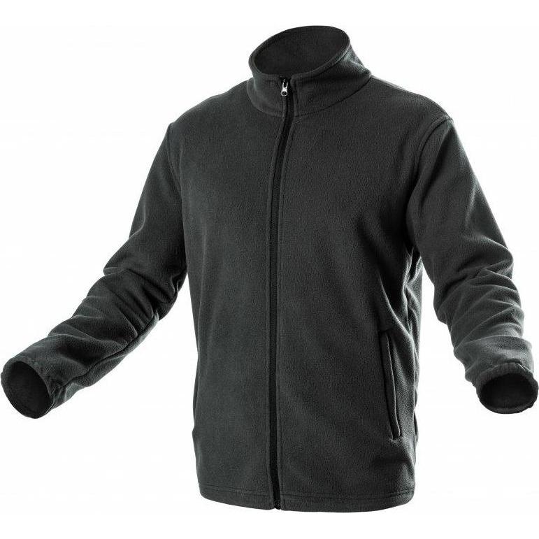 Högert, Arbeitsjacke, Fleecejacke "PASADER" 290 g/m² Schwarz M (M)