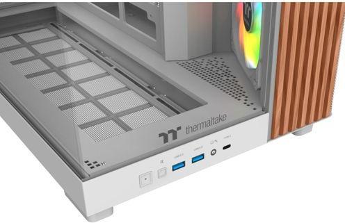 Actual product image Thermaltake Geh View 380 XL WS Midi Tower "ARGB Snow" White retail (ATX, mATX, Mini-ITX)
