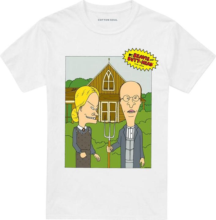 Produktbild Beavis and Butthead American Gothic TShirt (S)