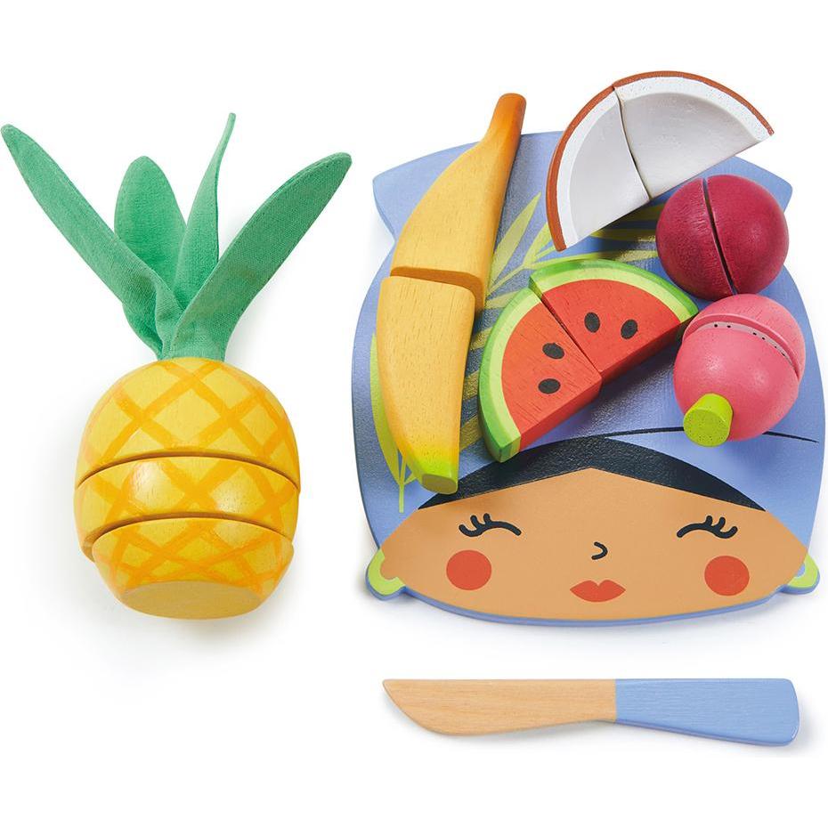 Thumbnail - Tender Leaf Toys Tender Leaf - Tropical Fruit - Chopping Board - (TL8281)
