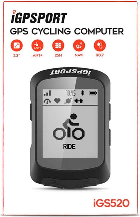 Actual product image iGPSport Bicycle computer / navigation IGS520