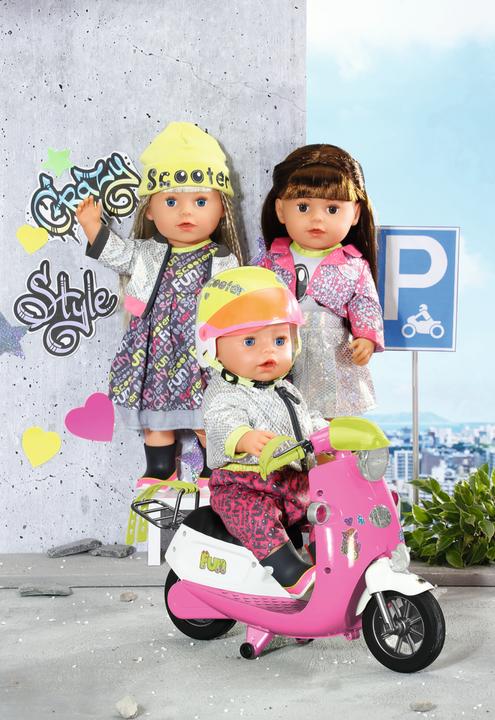 Productafbeelding Zapf Creation BABY born Deluxe Scooter Combo,43cm