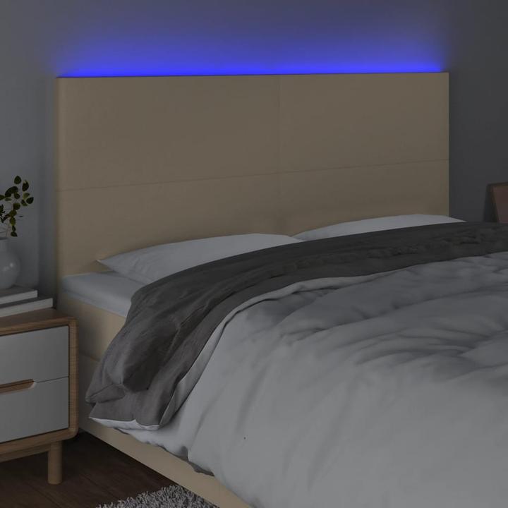 Image du produit vidaXL LED Kopfteil (180 x 5 x 128 cm)