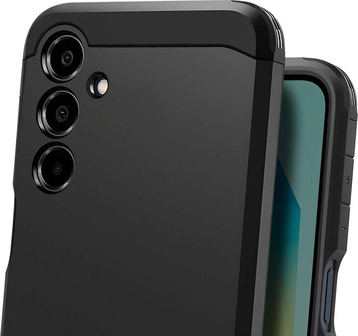 Actual product image Spigen Tough Armor Sam A16 4G/5G czarny/black ACS08889 (Samsung Galaxy A16)