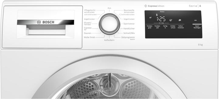 Actual product image Bosch Hausgeräte Series4 Express WTH85VH3 (8 kg, Right)