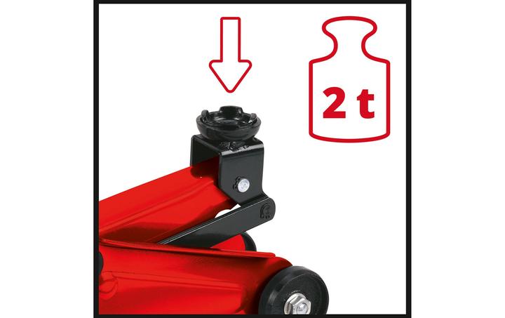 Produktbild Einhell Wagenheber mit Rädern 2011779