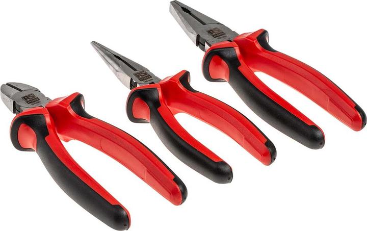 Actual product image RS PRO 3pc Softgrip Pliers Set (390 mm)