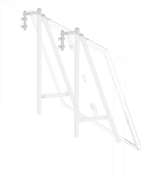 Produktbild EcoFlow Halterung für Betonbalkon (Solaranlage Montagematerial)