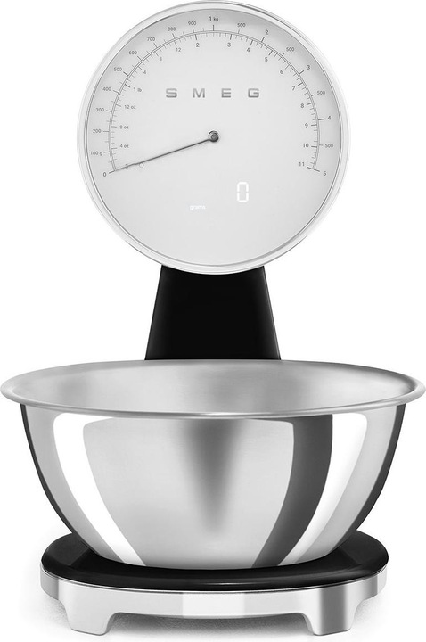Smeg KSF01BLWW Küchenwaage, Schwarz