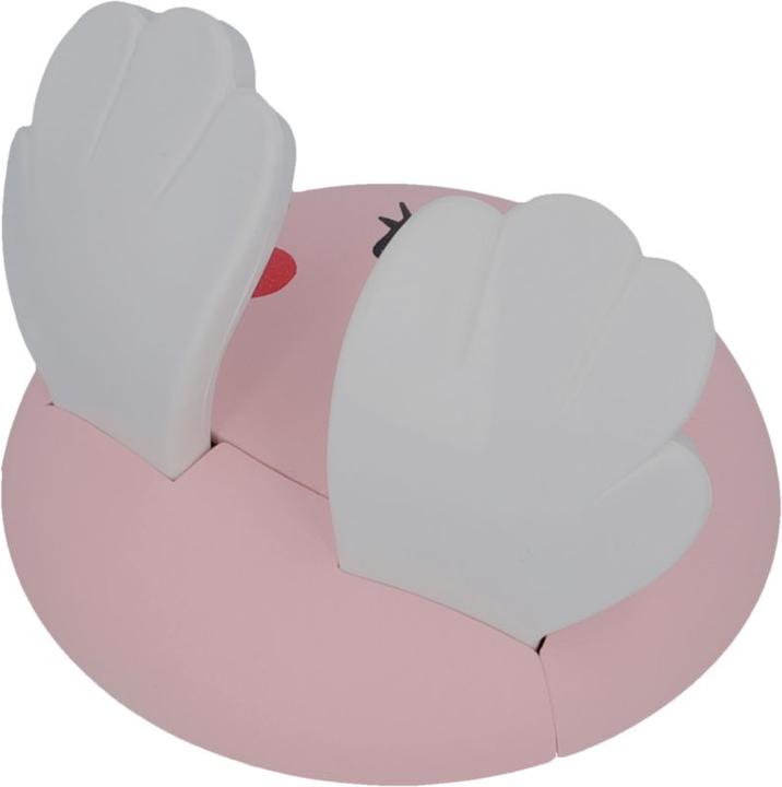 Actual product image Inofix Smiley adhesive hook, pink