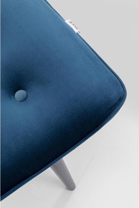 Immagine prodotto Kare Design Sgabello Nero Vicky Velluto Benzina 46x59cm (59 cm)