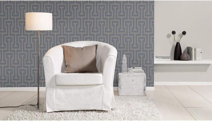 Immagine prodotto Rasch Marrone scintillante (53 x 1000 cm)