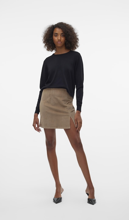 Image du produit Vero Moda Vmsilje Ls O-Neck Short Pullover Ga Noos (L)