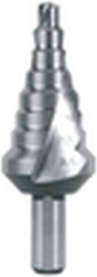 Image du produit Ruko Foret étagé Plage de perçage 6-26,75 mm HSS sans revêtement goujures hélicoïdale Nombre de marches 8 (6 - 26,75 mm)