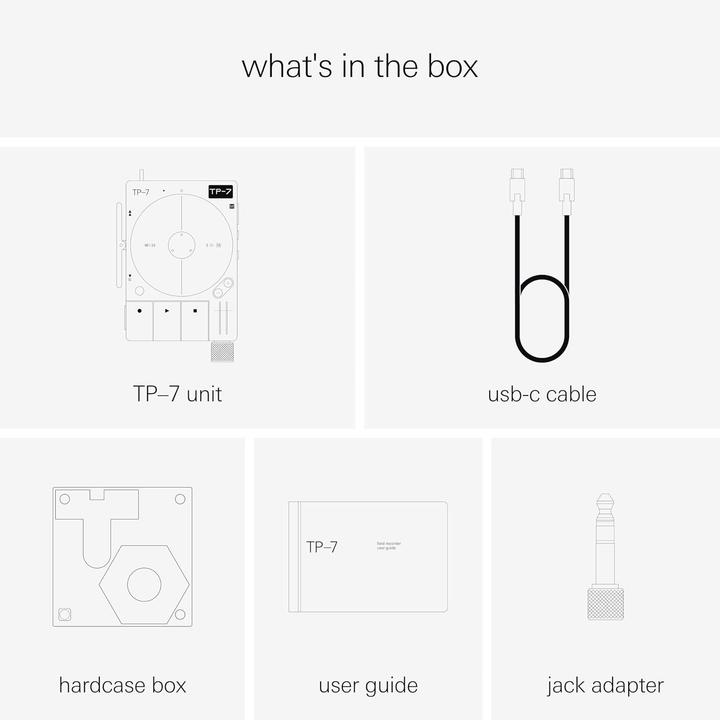 Image du produit Teenage Engineering TP-7 (Enregistreur CD)