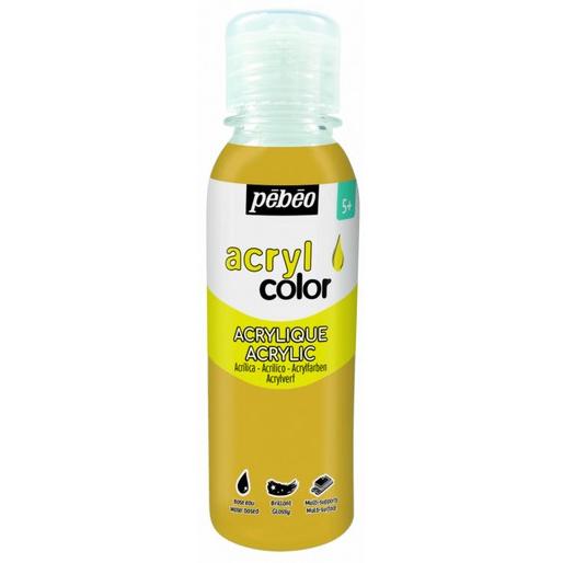 Pebeo, Künstlerfarbe + Bastelfarbe, Acrylcolor (Gold, 150 ml)