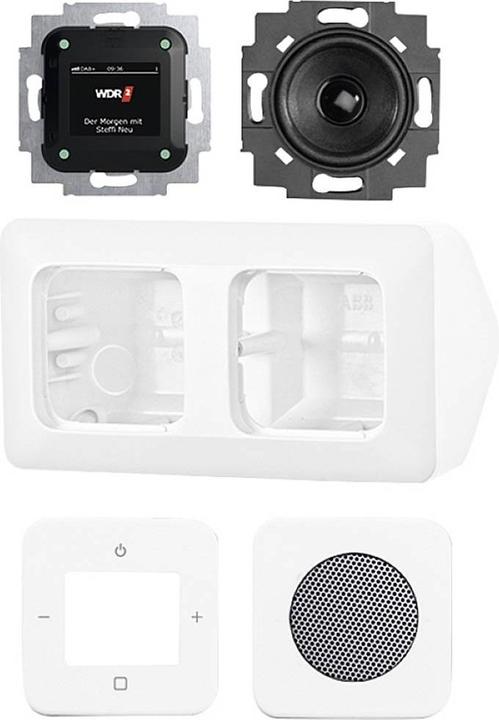 Produktbild Busch-Jaeger Busch-Radio DAB+ Komplettset für die Eckmontage (DAB+, FM)