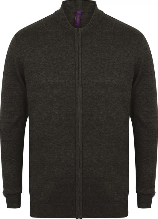 Henbury Strickjacke mit Reissverschluss