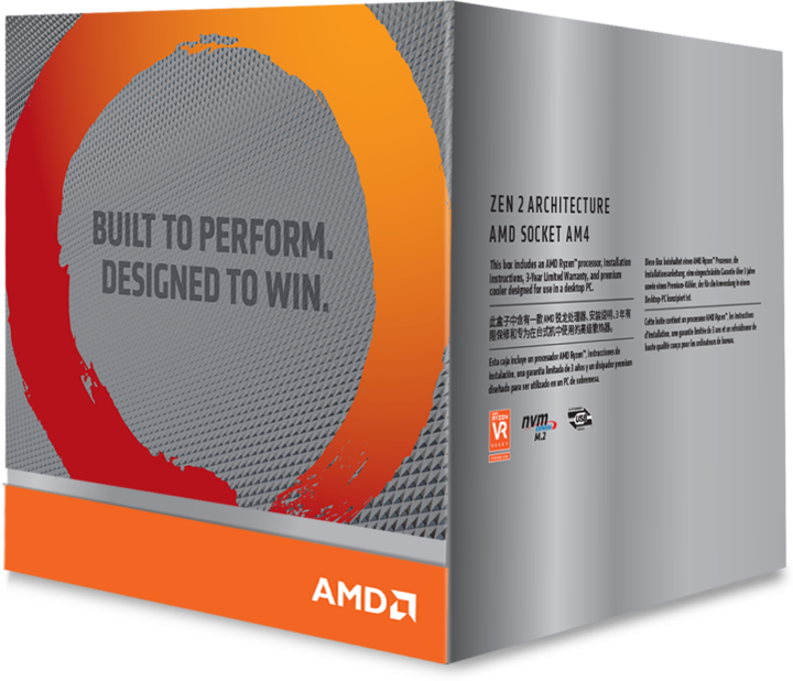 Actual product image AMD Ryzen 9 3900X (AM4, 3.80 GHz, 12 -Core)