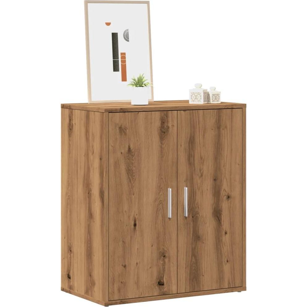 VidaXL, Schuhschrank, Schuhregal Schuhschrank Schuhkommode Schuhaufbewahrung Artisan-Eiche (60 x 35 x 70 cm)