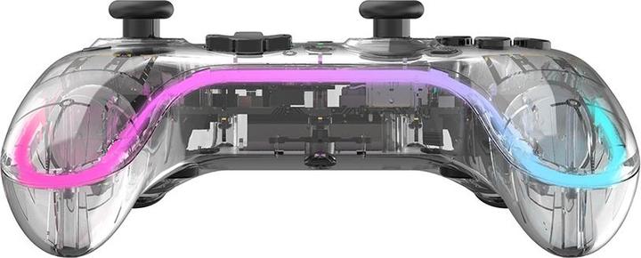 Actual product image PowerA Xtreme 95651 Game Peripheral Black, Transparent Bluetooth Analog/Digital Gamepad Nintendo Swi (Switch)