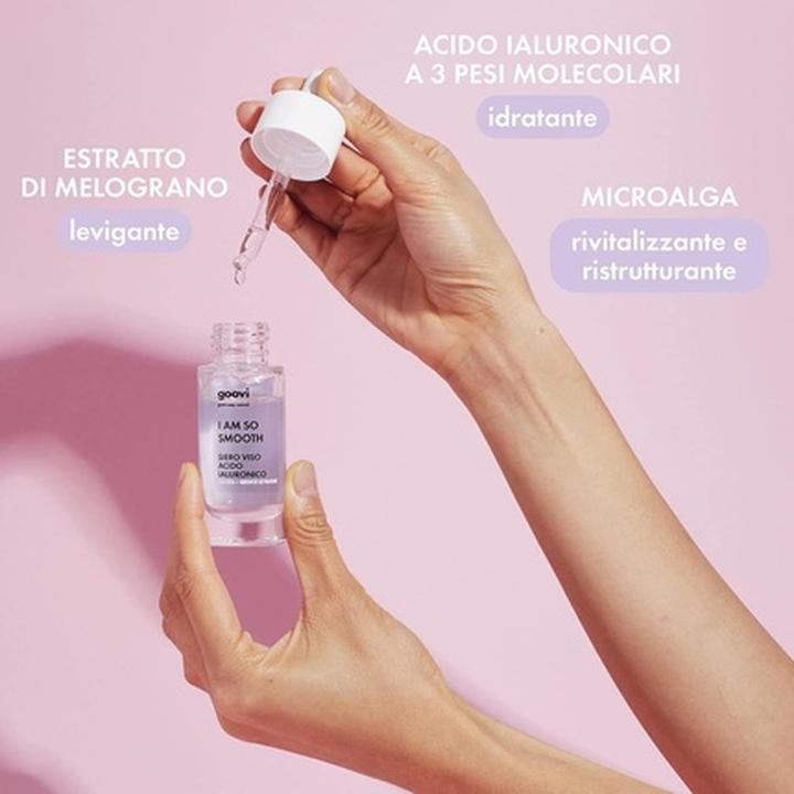Produktbild Goovi I AM SO SMOOTH Hyaluronsäure Gesichtsserum Gesichtsser (30 ml)