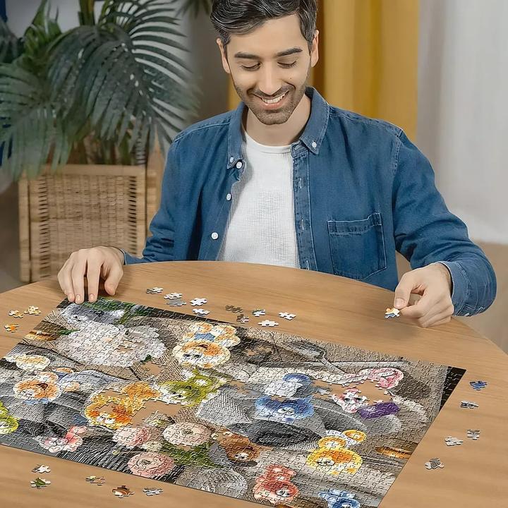 Produktbild Ravensburger Gelini decken den Tisch (1000 Teile)