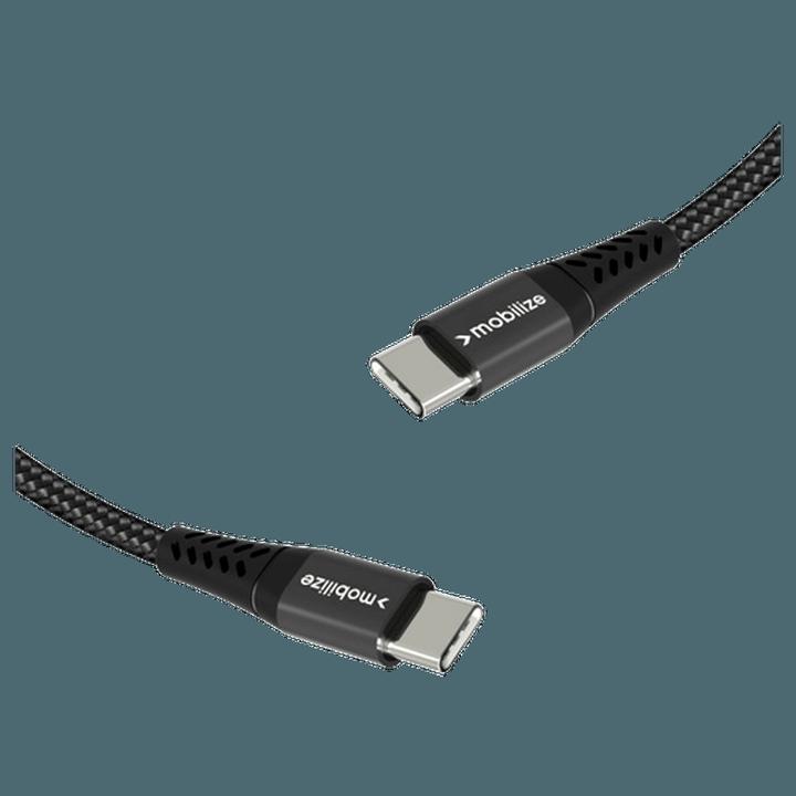 Actual product image Mobilize Nylon USB-C to USB-C (1 m)