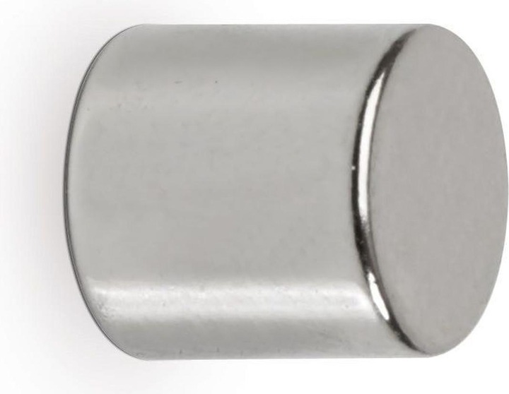 Produktbild Maul Neodym-Scheibenmagnet, 8 mm, Haftkraft: 2,8 kg, silber Durchmesser: 8 mm / Höhe: 5 mm, hohe Haftkraf (10 x)
