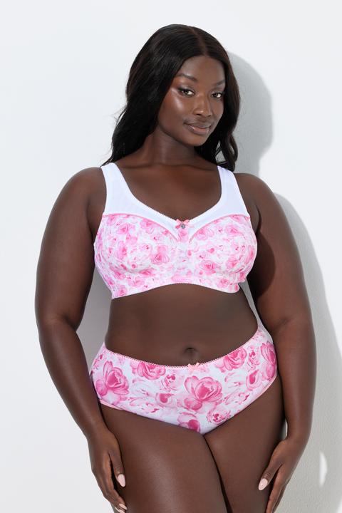 Actual product image Ulla Popken Porcelain Rose Relief Bra (Single pack, 100 E)