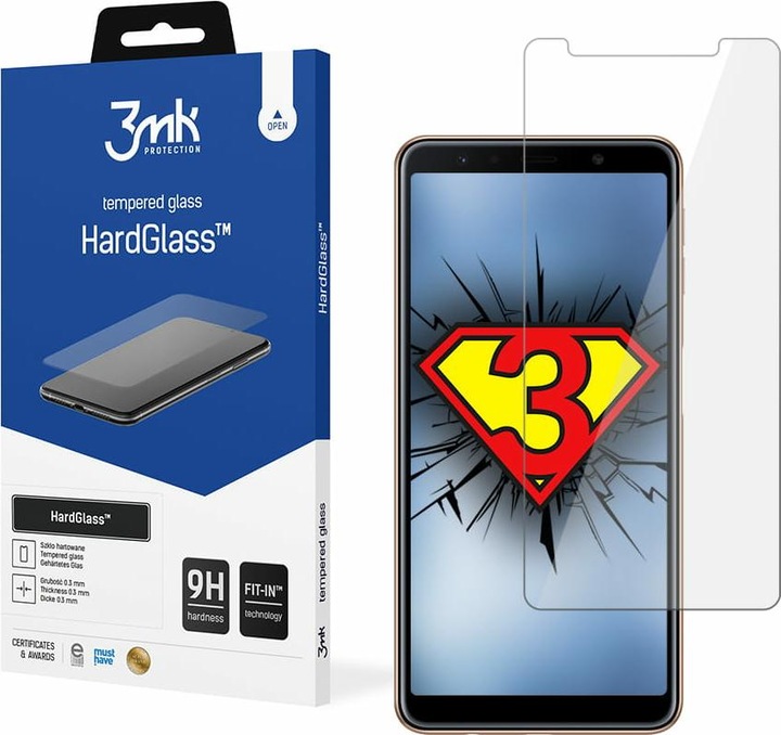 Actual product image 3MK Samsung Galaxy A7 2018 - HardGlass? (Samsung Galaxy A7 (2018))