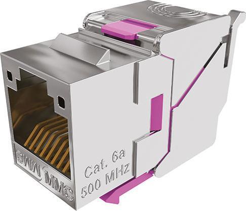 Image du produit Multimedia Connect Keystone Jack BC CAT6A shielded toolless (Module Keystone)