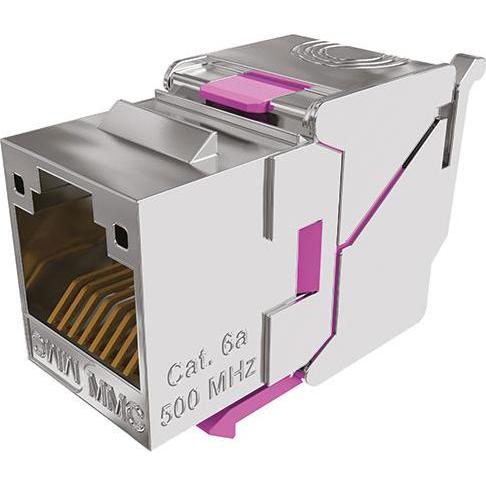 Multimedia Connect Keystone Jack BC CAT6A shielded toolless (Keystone Modul) (BC6AFSTL50)